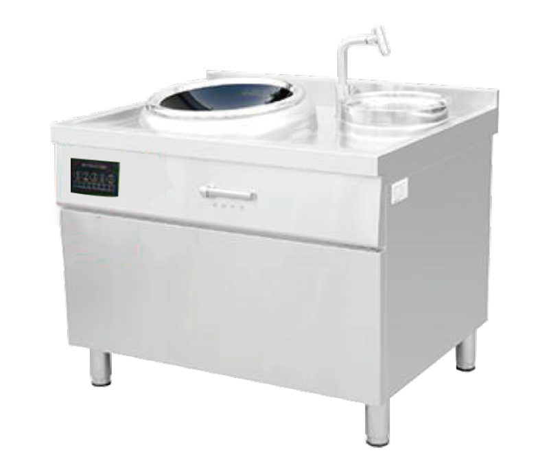 明檔電磁單炒單尾爐